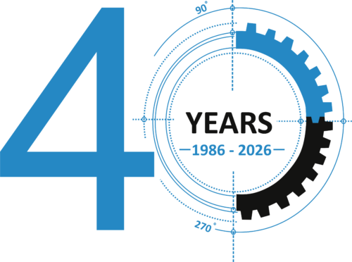 40 years logo